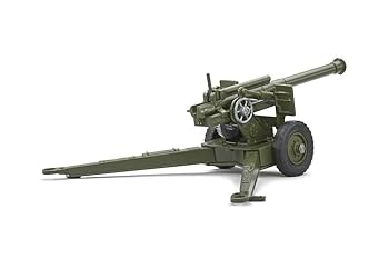 23R-013 ソリド 1/48 CANON HOWITZER 105MM 1/48 Solido Canon HOWITZER 105MM - Green Camo - LIVECARMODEL.com